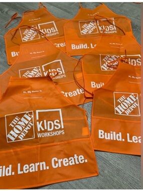 The Home Depot Kids Workshop Aprons